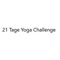 21 Tage Yoga Challenge promotion codes