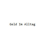 Geld Im Alltag