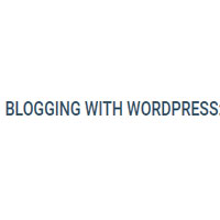Blogging With Wordpress promo codes