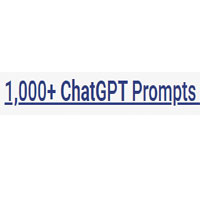 1000+ ChatGPT Prompts promotion codes