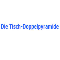 Die Tisch Doppelpyramide