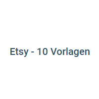 Etsy 10 Vorlagen promotional codes