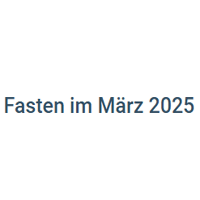 Fasten Im Marz 2025