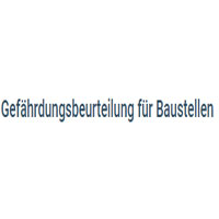 Gefahrdungsbeurteilung fur Baustellen promo codes