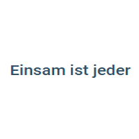 Einsam Ist Jeder coupons