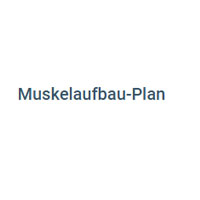Muskelaufbau Plan
