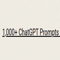 1000+ Chat GPT Prompts