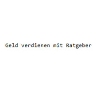 Geld verdienen mit Ratgeber