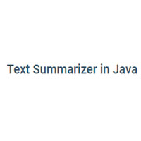 Text Summarizer in Java promo codes