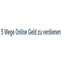 5 Wege Online Geld Zu Verdienen coupons