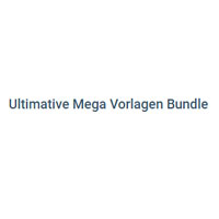 Ultimative Mega Vorlagen Bundle