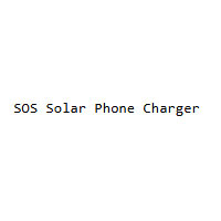 SOS Solar Phone Charger