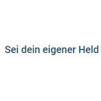 Sei dein eigener Held