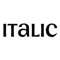 Italic