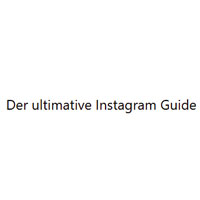 Der ultimative Instagram Guide promotion codes