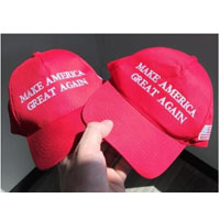 Free Trump Red MAGA Hats