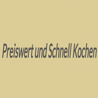 Preiswert Und Schnell Kochen