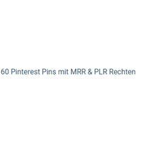 60 Pinterest Pins mit MRR & PLR Rechten promo codes