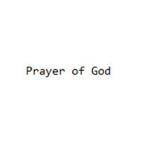 Prayer of God discount codes