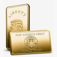 Trump Gold Plated Bar