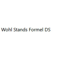 Wohl Stands Formel DS promotion codes