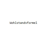 Wohlstandsformel promotion codes