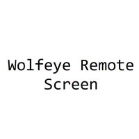 Wolfeye Remote Screen